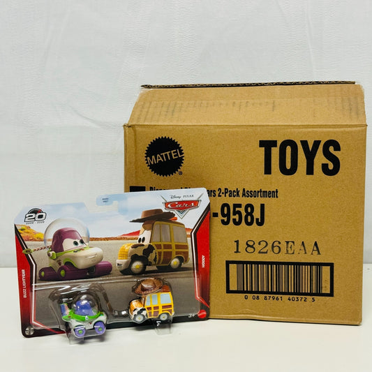 Disney Pixar Cars - 2026 CASE J 12 2PKS CELEBRATE RED BUZZ WOODY - 1:55 Diecast