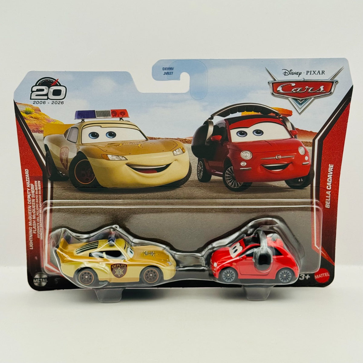 Disney Pixar Cars - 2026 CASE J 12 2PKS CELEBRATE RED BUZZ WOODY - 1:55 Diecast