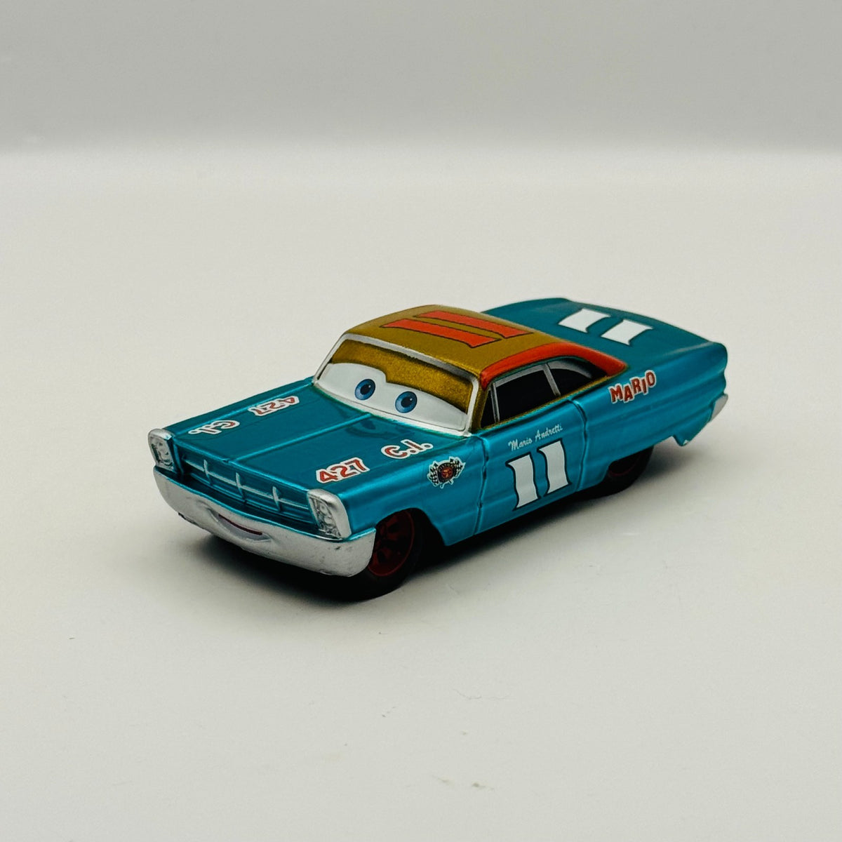 Disney Pixar Cars - METALLIC MARIO ANDRETTI Scavenger Hunt 2018 - 1:55 Diecast