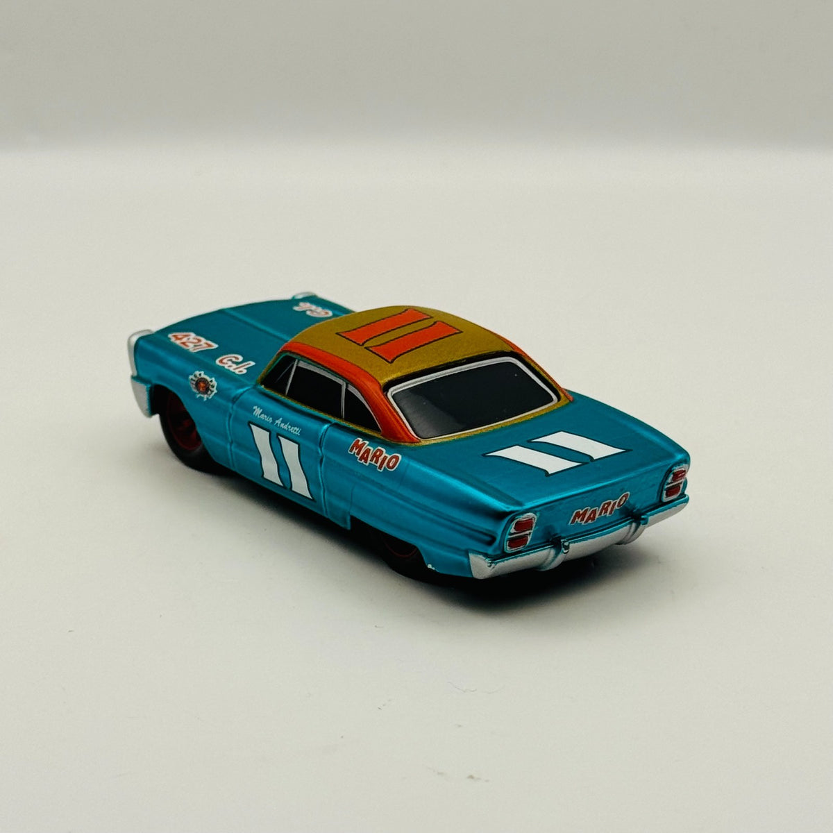Disney Pixar Cars - METALLIC MARIO ANDRETTI Scavenger Hunt 2018 - 1:55 Diecast