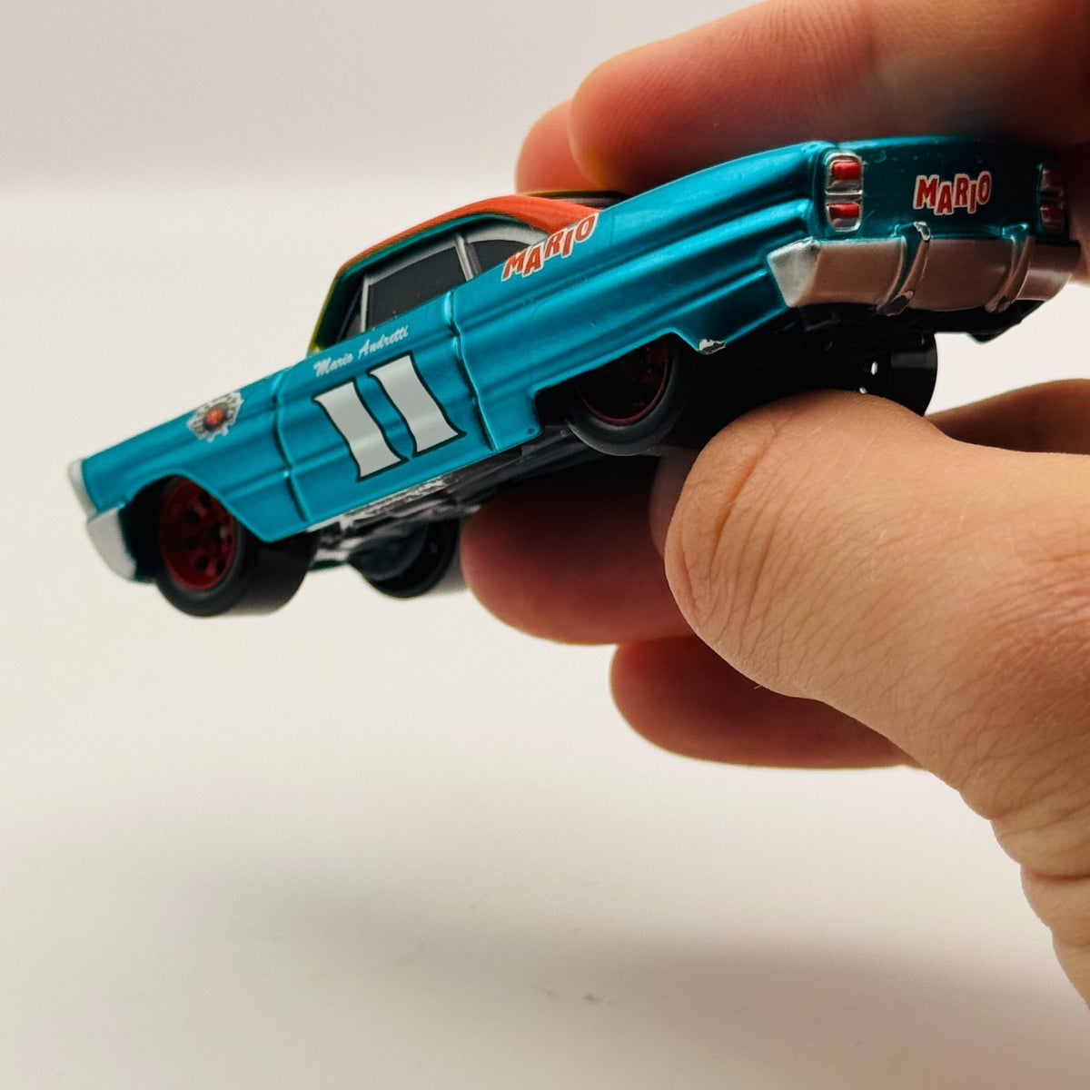 Disney Pixar Cars - METALLIC MARIO ANDRETTI Scavenger Hunt 2018 - 1:55 Diecast