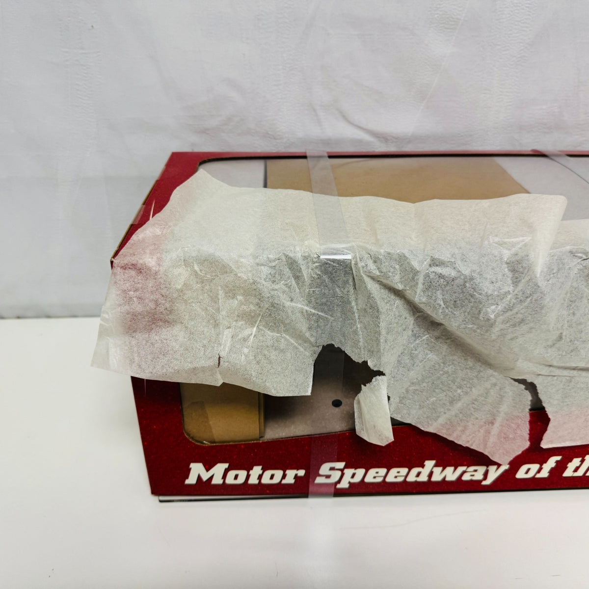 Disney Pixar Cars SPEEDWAY OF THE SOUTH SET APPLE CAR OPENED ONLY FOR INSPECTION