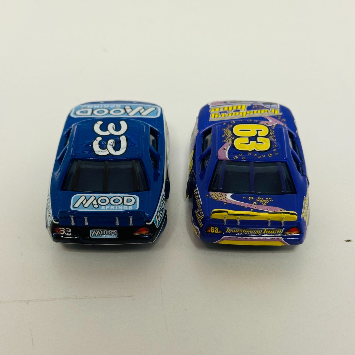 Disney Pixar Cars SPEEDWAY OF THE SOUTH SET APPLE CAR OPENED ONLY FOR INSPECTION