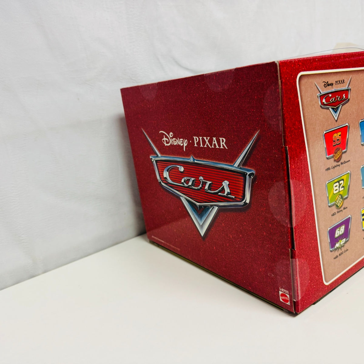 Disney Pixar Cars SPEEDWAY OF THE SOUTH SET APPLE CAR OPENED ONLY FOR INSPECTION