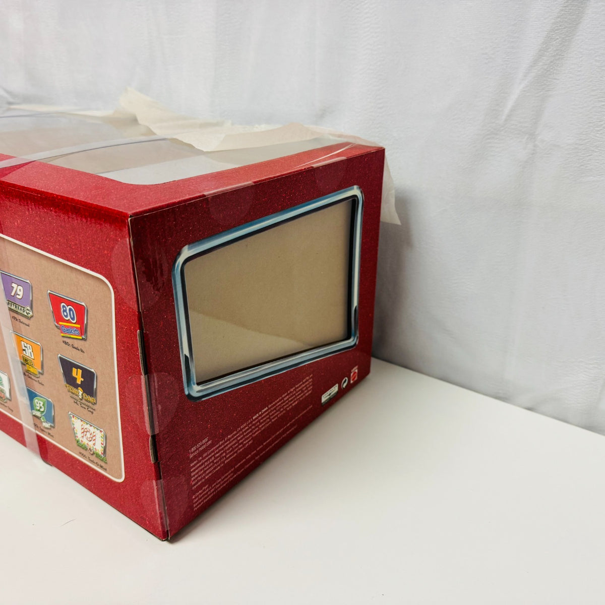 Disney Pixar Cars SPEEDWAY OF THE SOUTH SET APPLE CAR OPENED ONLY FOR INSPECTION