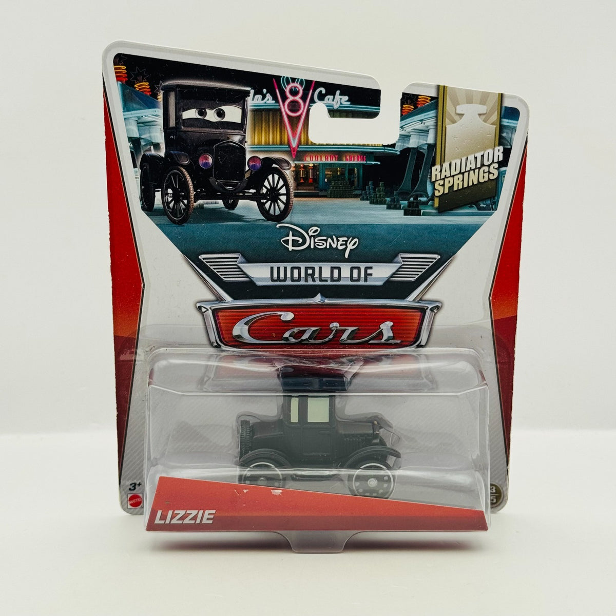 Disney Pixar Cars - LIZZIE [Ford Model T] Radiator Springs 2014 - 1:55 Diecast