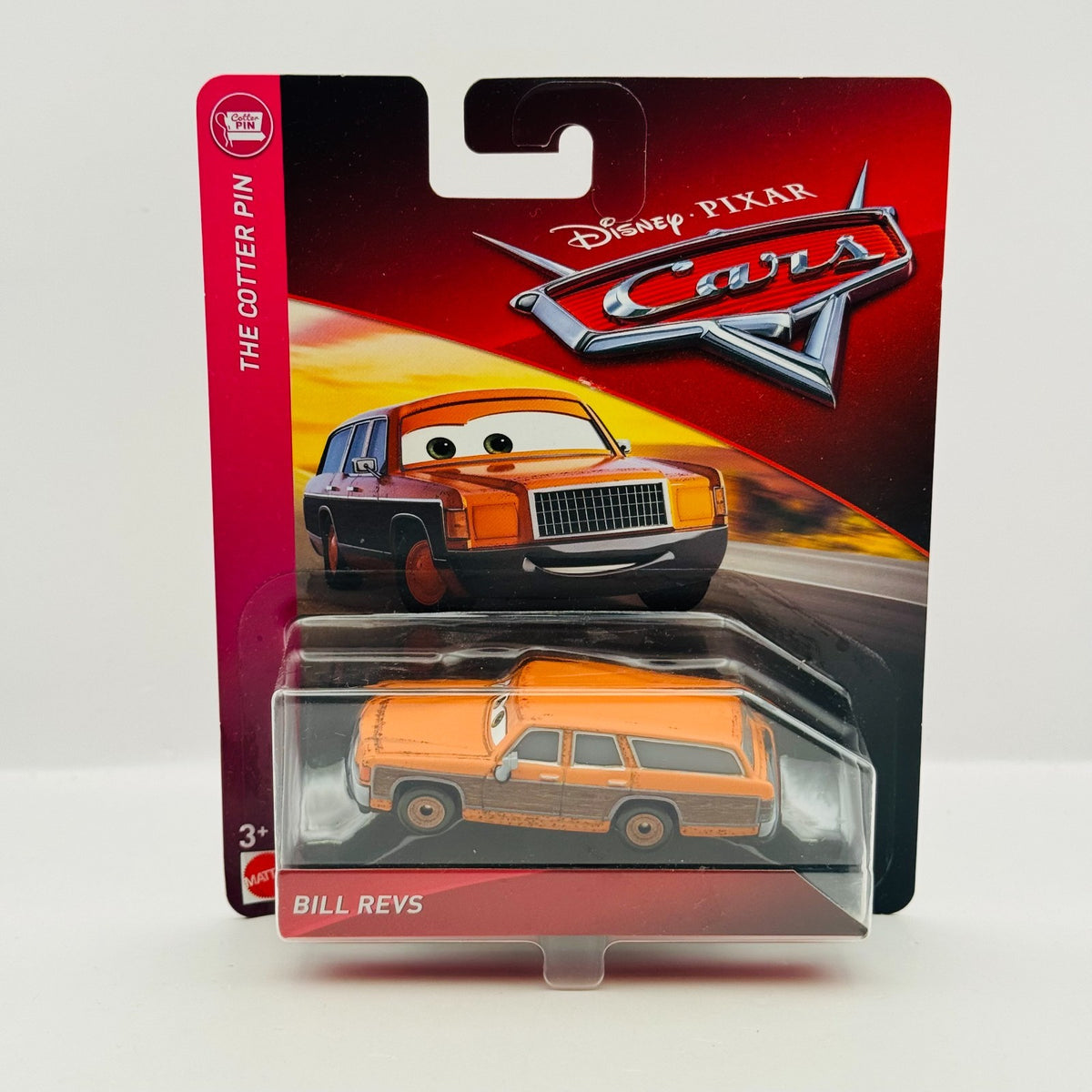 Disney Pixar Cars - BILL REVS Cotter Pin 2018 - 1:55 Diecast