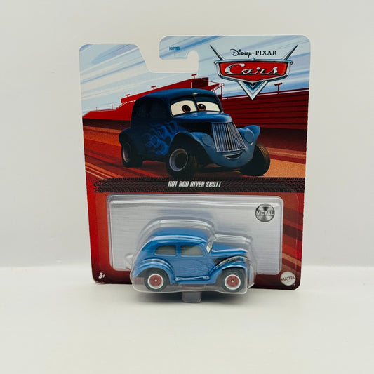 Disney Pixar Cars - HOT ROD RIVER SCOTT W/ FLAMES Thomasville 2022 -1:55 Diecast