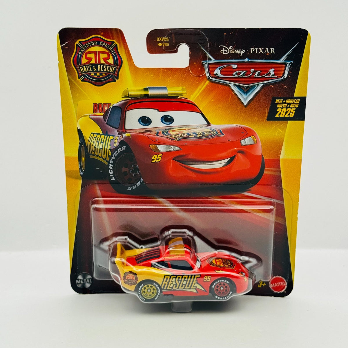 Disney Pixar Cars - RACE & RESCUE LIGHTNING MCQUEEN 2026 - 1:55 Diecast