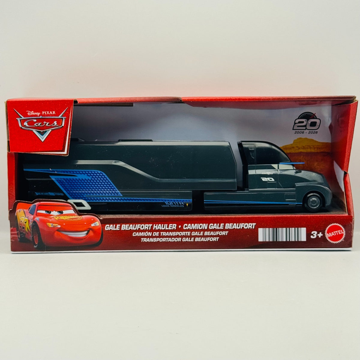 Disney Pixar Cars - GALE BEAUFORT JACKSON STORM'S HAULER Truck - 1:55 Diecast