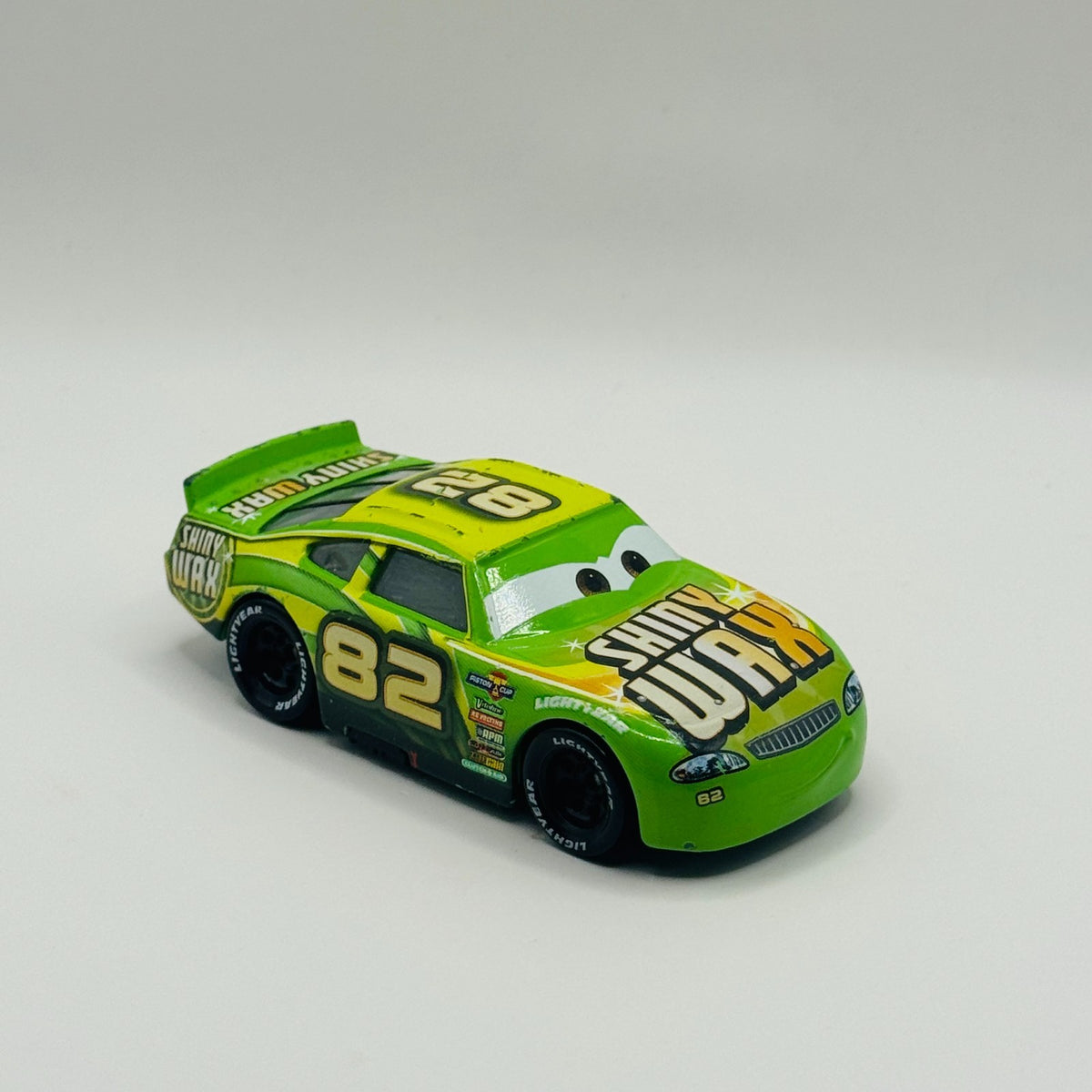 Disney Pixar Cars - DARREN LEADFOOT SHINY WAX Veteran Racer 2017 - 1:55 Diecast