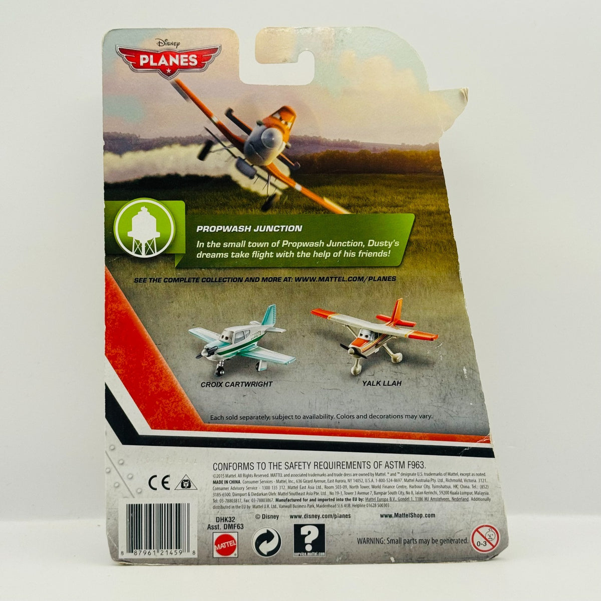 Disney Planes & Pixar Cars - CROIX CARTWRIGHT Propwash Junction - 1:55 Diecast