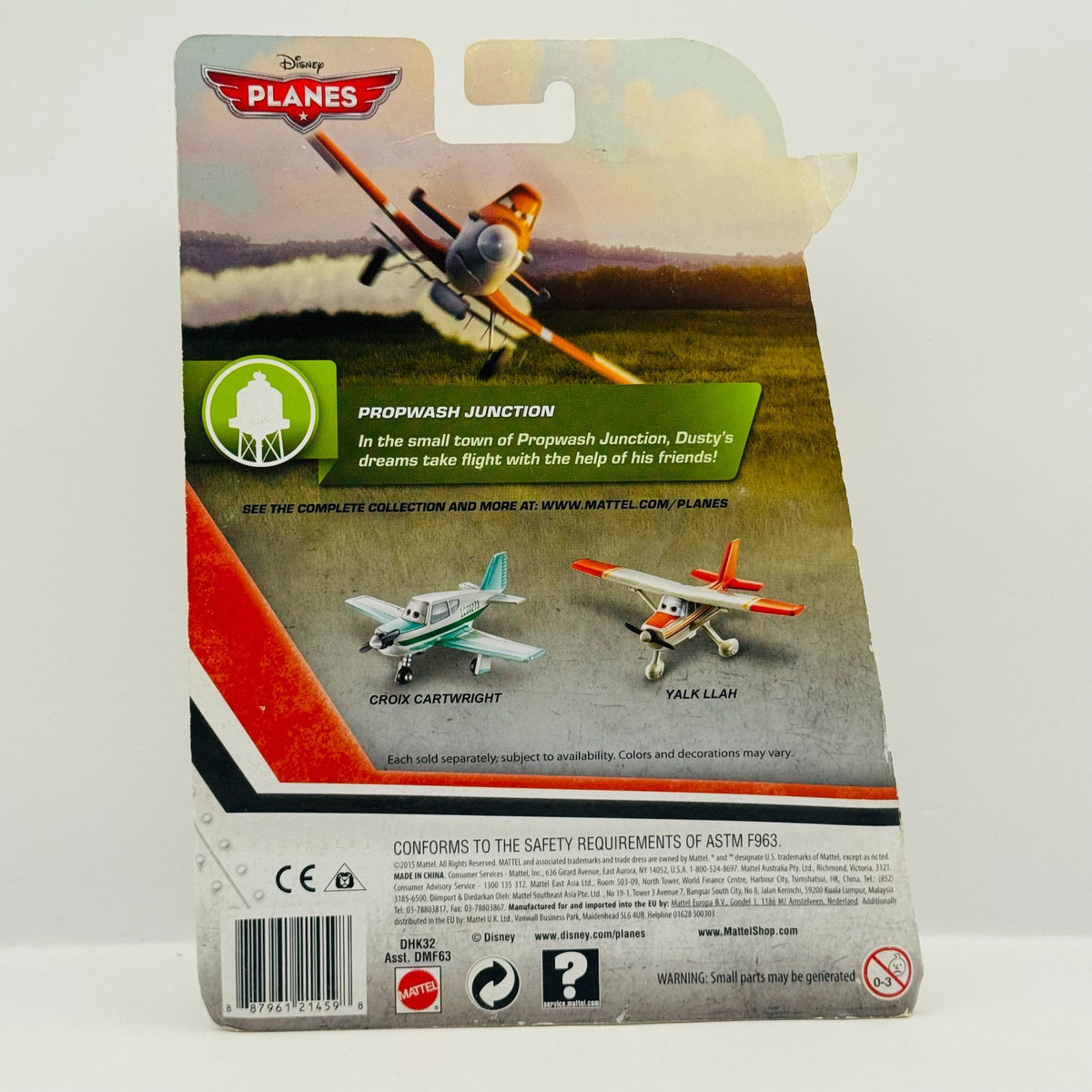 Disney Planes & Pixar Cars - CROIX CARTWRIGHT Propwash Junction - 1:55 Diecast