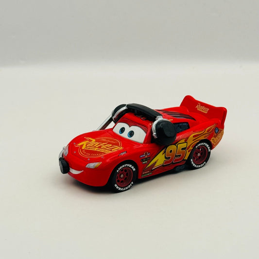 Disney Pixar Cars - HEADSET CREW CHIEF LIGHTNING MCQUEEN CUSTOM - 1:55 Diecast