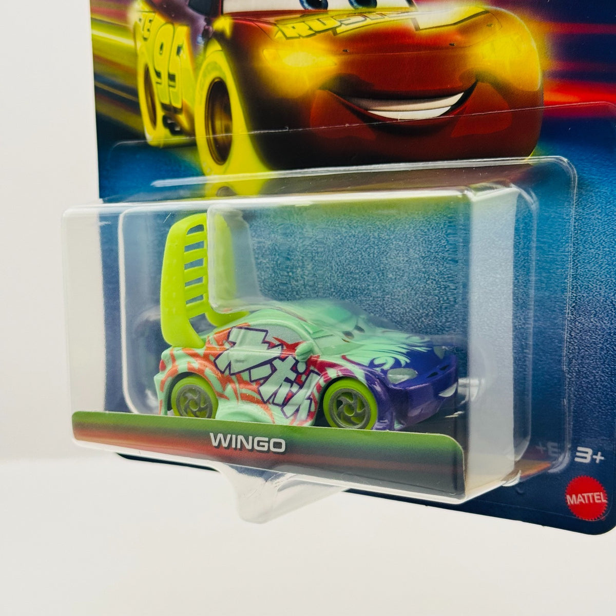 Disney Pixar Cars - GLOW RACERS CASE OF 8 WINGO, RAMONE, FILLMORE - 1:55 Diecast