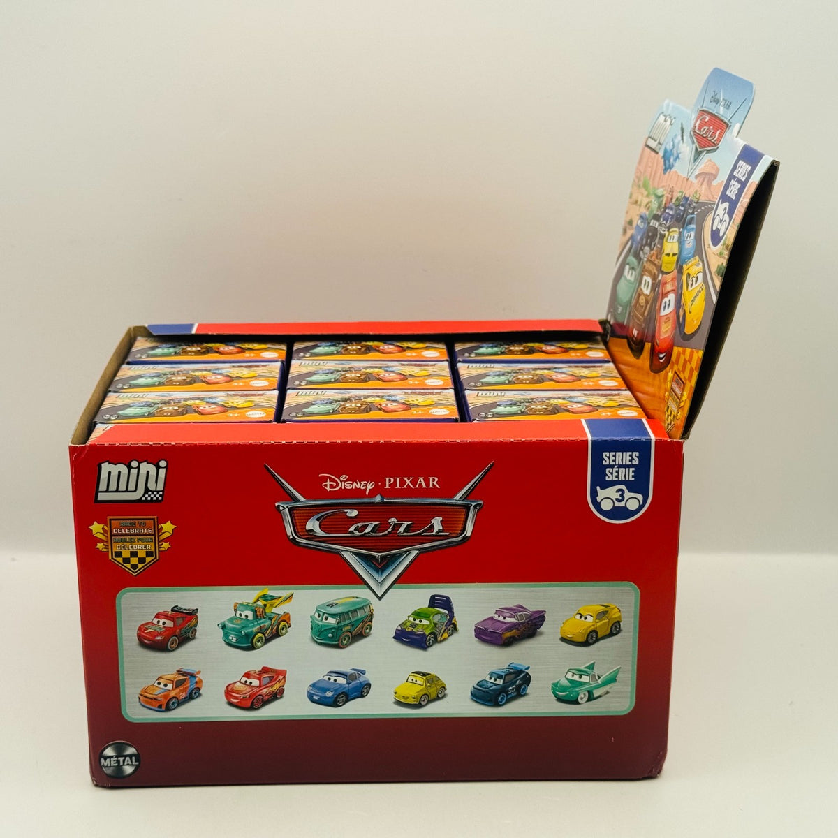 Disney Pixar Cars - Mini Racers BOXES CASE OF 36 Race To Celebrate 2026 -Diecast