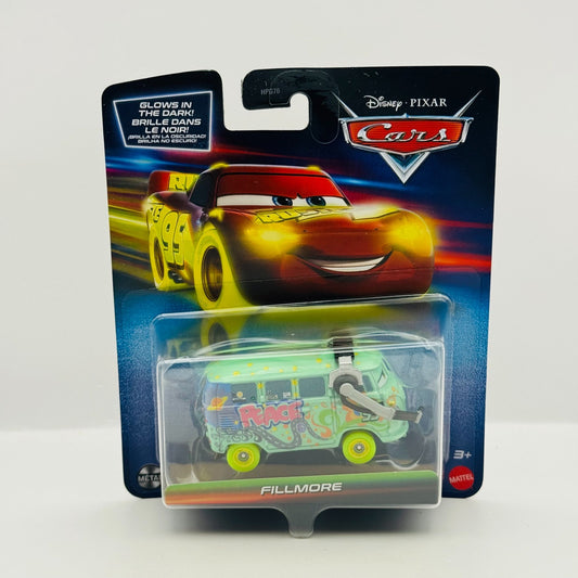 Disney Pixar Cars - GLOW RACERS FILLMORE (Glow In The Dark) - 1:55 Diecast